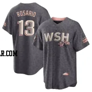 Amed Rosario Youth Washington Nationals Gray Replica 2022 City Connect Jersey