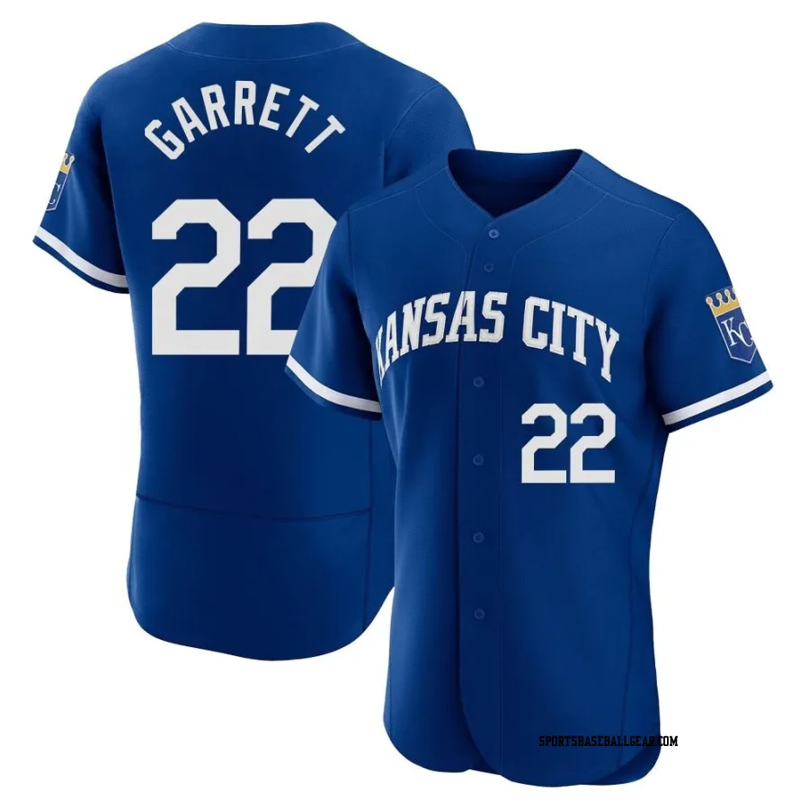 Amir Garrett Men's Kansas City Royals Royal Authentic 2022 Alternate Jersey