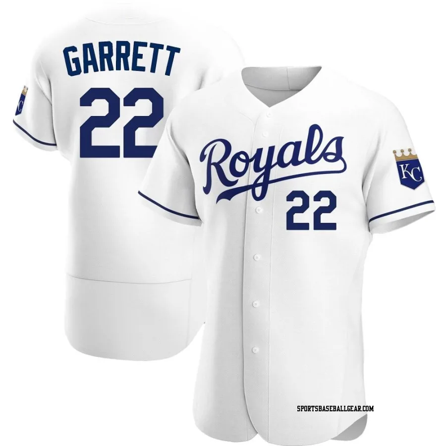Amir Garrett Men's Kansas City Royals White Authentic Home Jersey