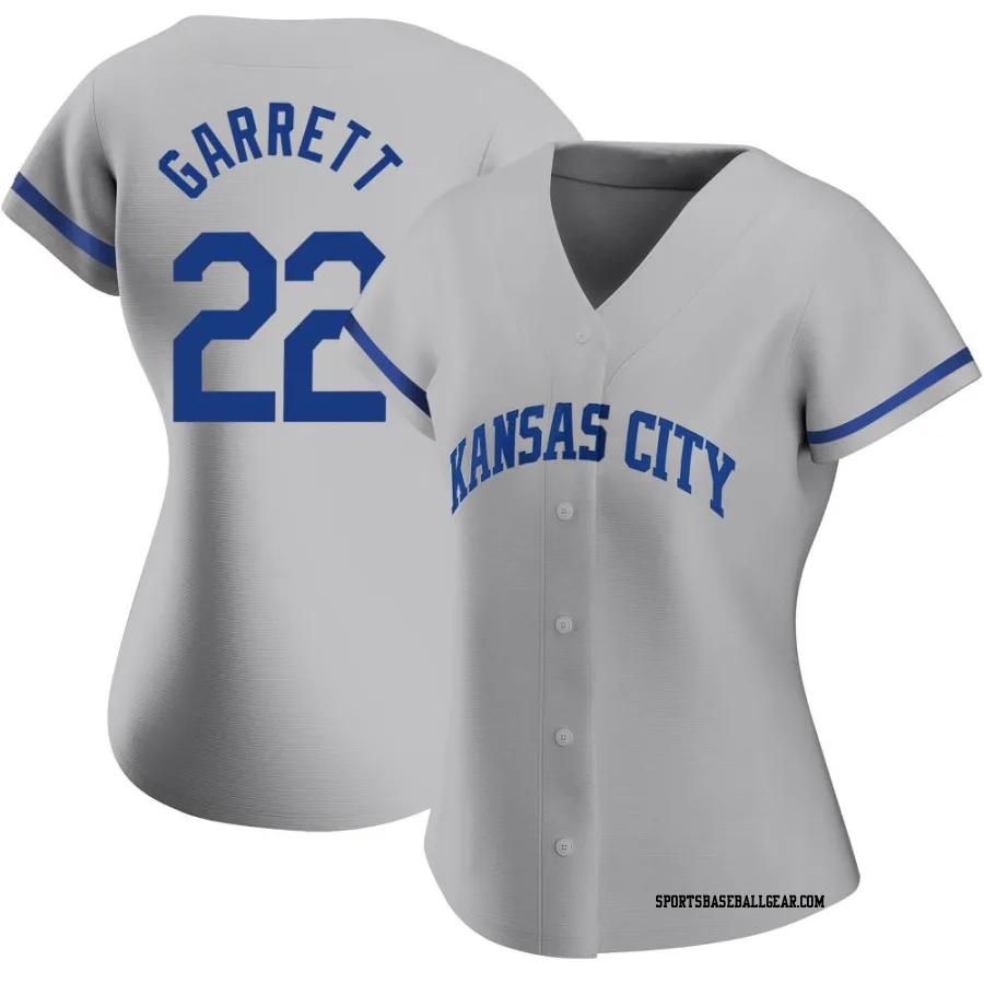 Amir Garrett Women's Kansas City Royals Gray Replica 2022 Road Jersey