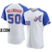 Amos Willingham Men's Atlanta Braves White Authentic 2023 City Connect Jersey