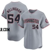 Amos Willingham Men's Washington Nationals Gray Limited Road Jersey