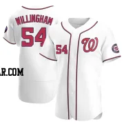 Amos Willingham Men's Washington Nationals White Authentic Home Jersey