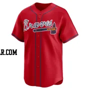 Amos Willingham Youth Atlanta Braves Red Limited Alternate Jersey