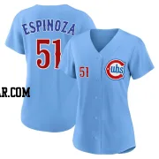 Anderson Espinoza Women's Chicago Cubs Royal Limited 2nd Alternate Jersey