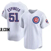 Anderson Espinoza Youth Chicago Cubs White Limited Home Jersey