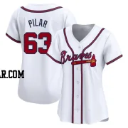 Anderson Pilar Women's Atlanta Braves White Limited Home Jersey