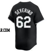Anderson Severino Youth Chicago White Sox Black Limited Alternate Jersey