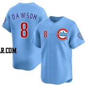 Andre Dawson Men's Chicago Cubs Royal Limited 2nd Alternate Jersey