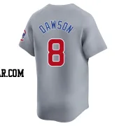 Andre Dawson Youth Chicago Cubs Gray Limited Road Jersey