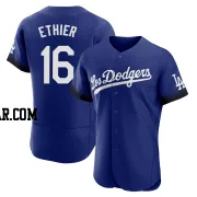 Andre Ethier Men's Los Angeles Dodgers Royal Authentic 2021 City Connect Jersey