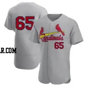 Andre Granillo Men's St. Louis Cardinals Gray Authentic Road Jersey