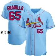 Andre Granillo Men's St. Louis Cardinals Light Blue Authentic Alternate Jersey