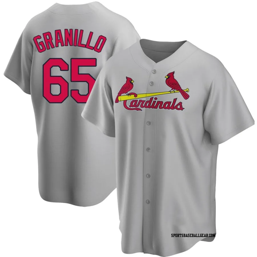 Andre Granillo Youth St. Louis Cardinals Gray Replica Road Jersey