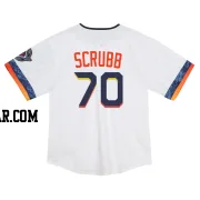 Andre Scrubb Toddler Houston Astros White Limited 2025 City Connect Jersey