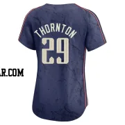 Andre Thornton Women's Cleveland Guardians Navy Limited 2024 City Connect Jersey