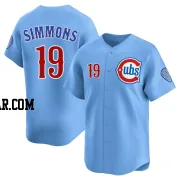 Andrelton Simmons Youth Chicago Cubs Royal Limited 2nd Alternate Jersey