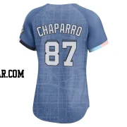 Andres Chaparro Women's Washington Nationals Blue Limited 2025 City Connect Jersey