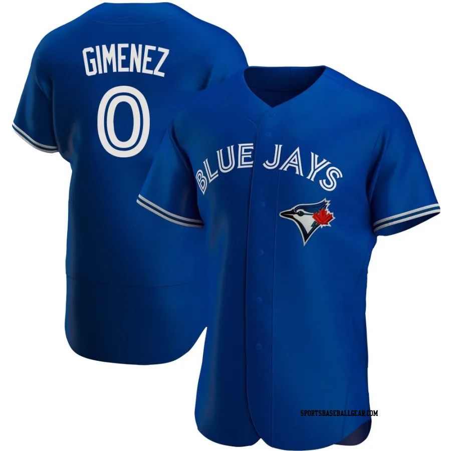 Andres Gimenez Men's Toronto Blue Jays Royal Authentic Alternate Jersey