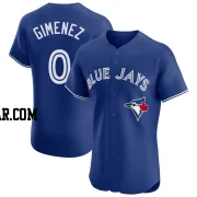 Andres Gimenez Men's Toronto Blue Jays Royal Elite Alternate Jersey