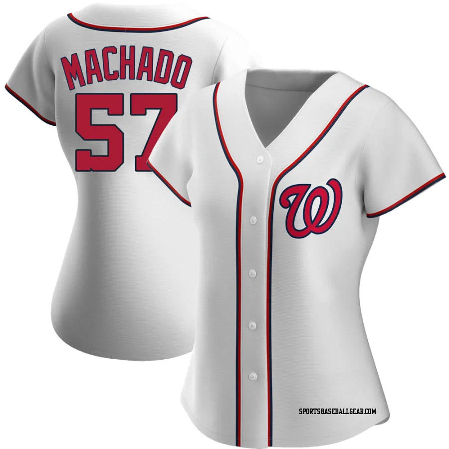 Andres Machado Women's Washington Nationals White Authentic Home Jersey