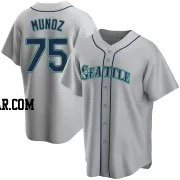 Andres Munoz Youth Seattle Mariners Gray Replica Road Jersey