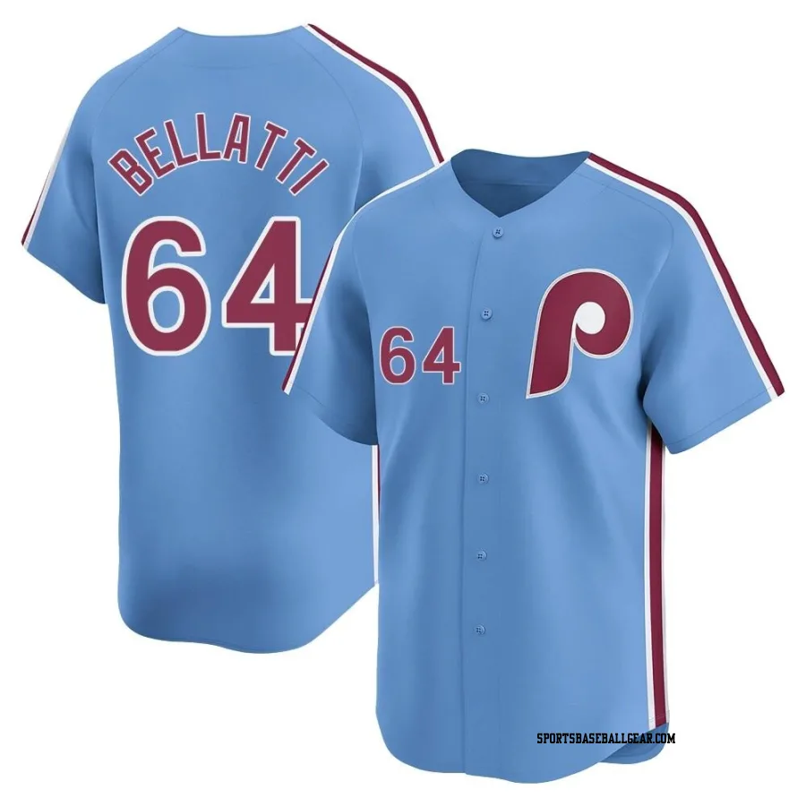 Andrew Bellatti Men's Philadelphia Phillies Light Blue Limited Alternate Jersey