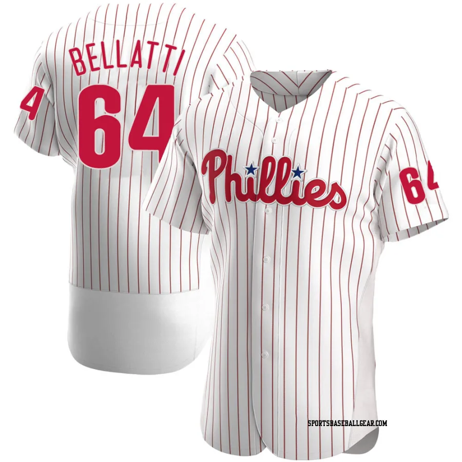Andrew Bellatti Men's Philadelphia Phillies White Authentic Home Jersey