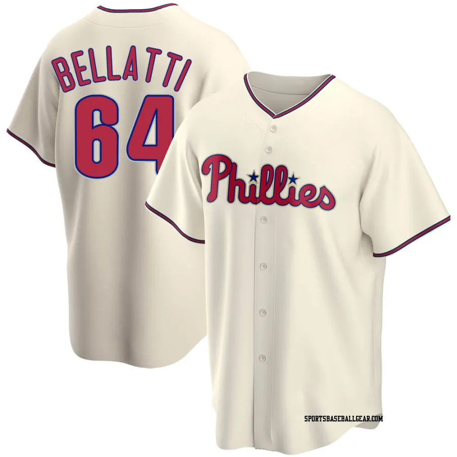 Andrew Bellatti Youth Philadelphia Phillies Cream Replica Alternate Jersey