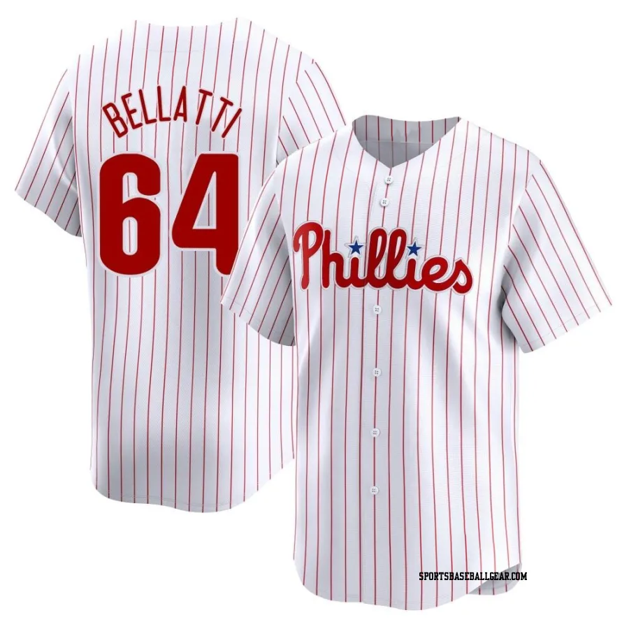 Andrew Bellatti Youth Philadelphia Phillies White Limited Home Jersey