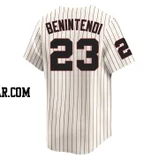 Andrew Benintendi Youth Chicago White Sox Cream Limited Throwback Cooperstown Jersey