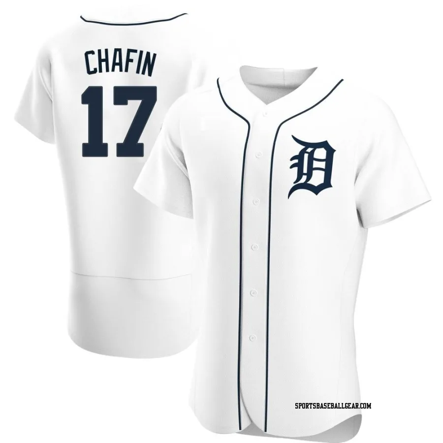Andrew Chafin Men's Detroit Tigers White Authentic Home Jersey