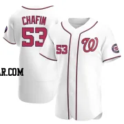 Andrew Chafin Men's Washington Nationals White Authentic Home Jersey