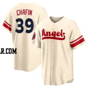 Andrew Chafin Youth Los Angeles Angels Cream Replica 2022 City Connect Jersey
