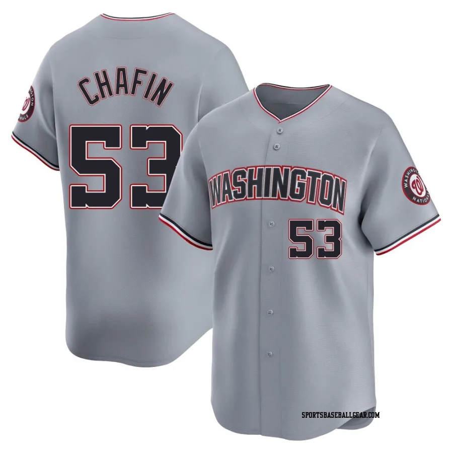 Andrew Chafin Youth Washington Nationals Gray Limited Road Jersey