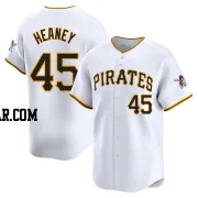Andrew Heaney Men's Pittsburgh Pirates White Limited Home Jersey