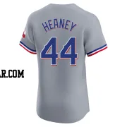 Andrew Heaney Men's Texas Rangers Gray Elite Road Jersey