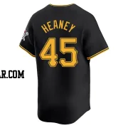 Andrew Heaney Youth Pittsburgh Pirates Black Limited Alternate Jersey