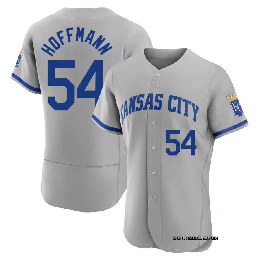 Andrew Hoffmann Men's Kansas City Royals Gray Authentic 2022 Road Jersey