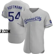 Andrew Hoffmann Men's Kansas City Royals Gray Authentic Road Jersey