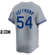 Andrew Hoffmann Men's Kansas City Royals Gray Limited Away Jersey