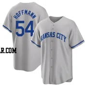 Andrew Hoffmann Men's Kansas City Royals Gray Replica 2022 Road Jersey