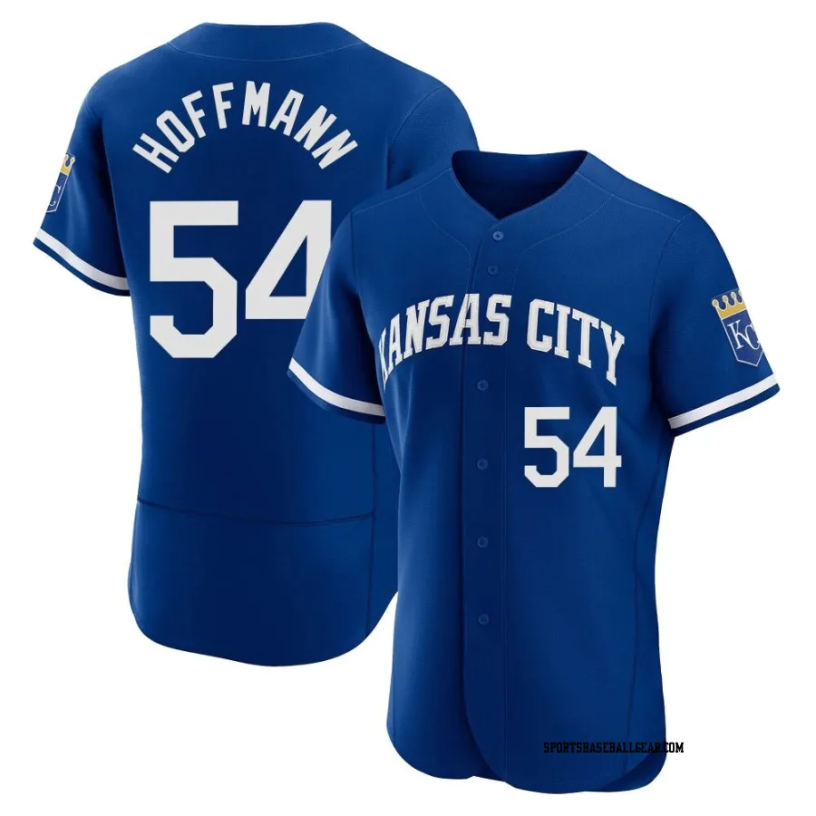 Andrew Hoffmann Men's Kansas City Royals Royal Authentic 2022 Alternate Jersey