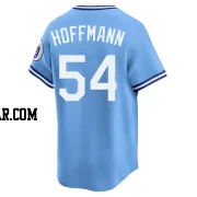 Andrew Hoffmann Youth Kansas City Royals Light Blue Limited Throwback Cooperstown Collection Jersey