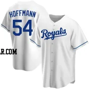 Andrew Hoffmann Youth Kansas City Royals White Replica Home Jersey