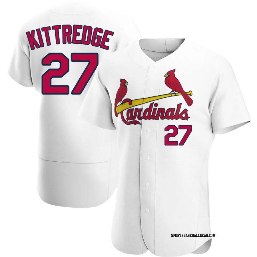 Andrew Kittredge Men's St. Louis Cardinals White Authentic Home Jersey