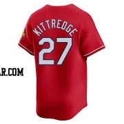 Andrew Kittredge Youth St. Louis Cardinals Red Limited 2024 City Connect Jersey