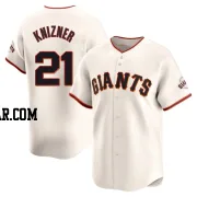 Andrew Knizner Men's San Francisco Giants Cream Limited Home Jersey
