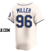 Andrew Miller Men's Seattle Mariners Cream Limited Alternate Jersey