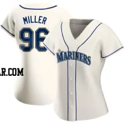 Andrew Miller Women's Seattle Mariners Cream Authentic Alternate Jersey